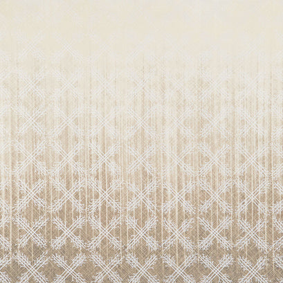 Winter Shimmer 2 - Snowflakes Ombre Smoke Pearlized Yardage