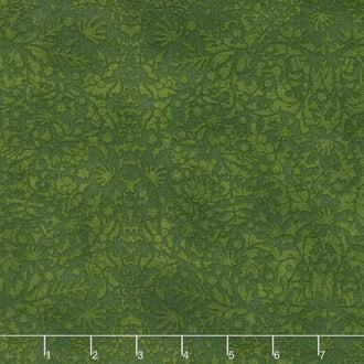 Winter Village - Winter Lace Spruce 108" Wide Backing