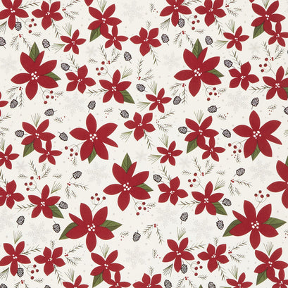 Winterberry - Main Cream Yardage