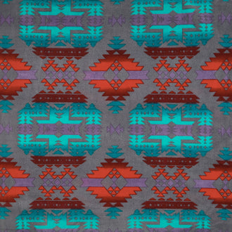Winterfleece Prints - Canyon Charcoal Yardage