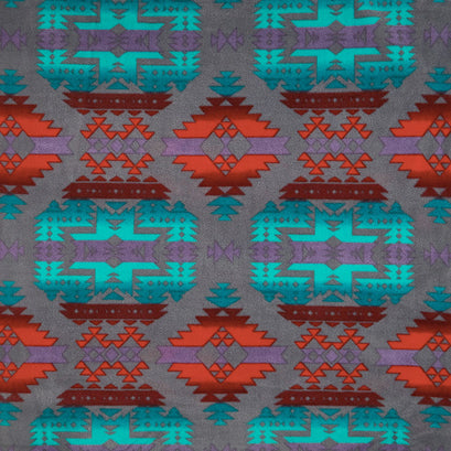 Winterfleece Prints - Canyon Charcoal Yardage