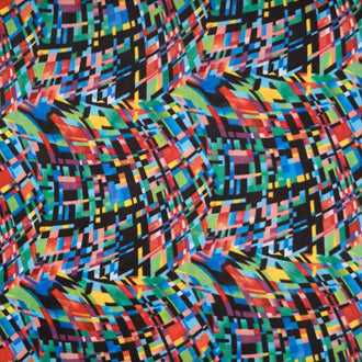 Winterfleece Prints - Rainbow Plaid Yardage