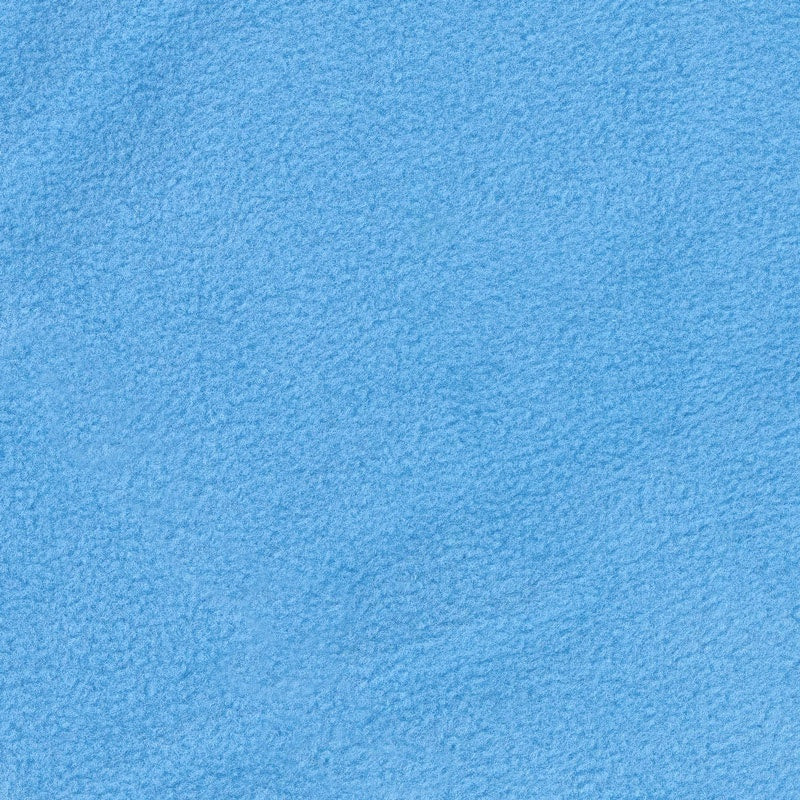 Winterfleece Solids - Solid Electric Blue Fleece Yardage