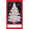 Winter's Grandeur 7 Scarlet Metallic Fat Quarter Bundle