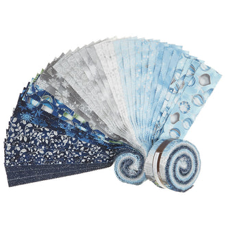 Winter's Grandeur 7 Sky Metallic Roll Up