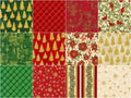 Winter's Grandeur 8 Holiday Metallic Fat Quarter Bundle Alternative View #4