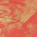 Winter's Grandeur 8 - Holiday Texture Blender Red Metallic Yardage Alternative View #1