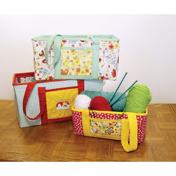 Wire-Framed Totes Pattern