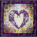 With All My Heart Watercolor Quilt Kit