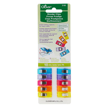 Wonder Clips - Assorted Colors 10 Count