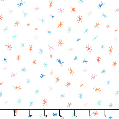 Wonderland - Winter Sky White Yardage