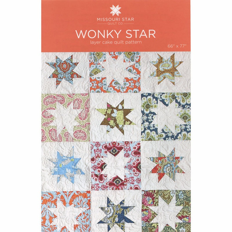 Wonky Star Quilt Pattern by Missouri Star