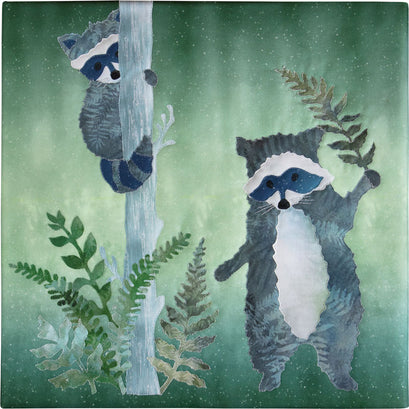 Woodland Hollow - Raccoon Pattern