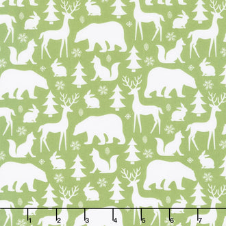 Woodland Winter - Winter Friends Mistletoe Yardage