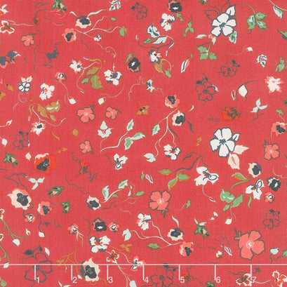 Woodlands - Fusions Joie de Clair Red Yardage