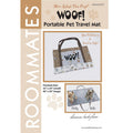 Woof Portable Pet Travel Mat Pattern
