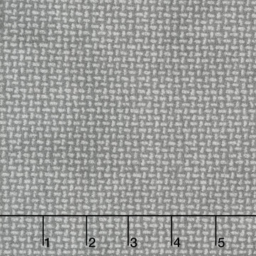 Woolies Flannel - Basket Weave Pewter Yardage
