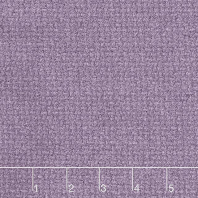 Woolies Flannel - Basket Weave Purple Yardage Primary Image