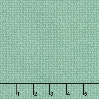 Woolies Flannel - Basket Weave Teal Yardage