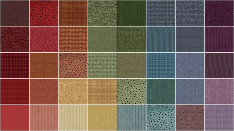 Woolies Flannel Colors Vol. 2 10" Squares