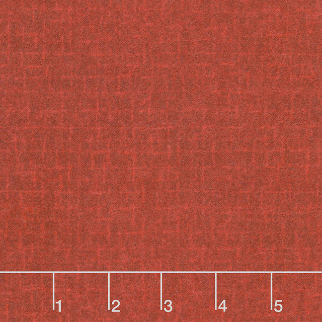 Woolies Flannel - Crosshatch Dark Red Yardage Primary Image