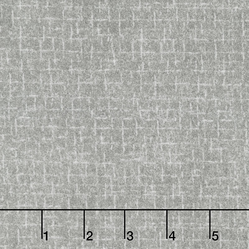 Woolies Flannel - Crosshatch Pewter Yardage Primary Image