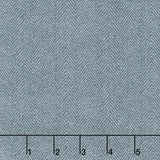 Woolies Flannel - Herringbone Light Blue Yardage
