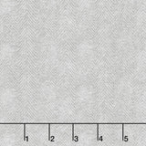 Woolies Flannel - Herringbone Light Grey Yardage