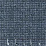 Woolies Flannel - Houndstooth Dark Navy Yardage