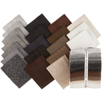 Woolies Flannel Neutrals Vol. 2 Fat Quarter Bundle