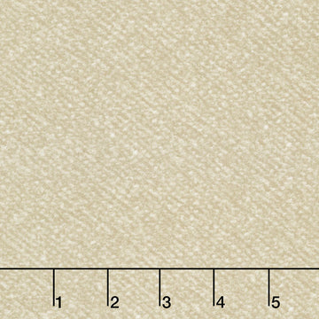 Woolies Flannel - Nubby Tweed Tan Yardage
