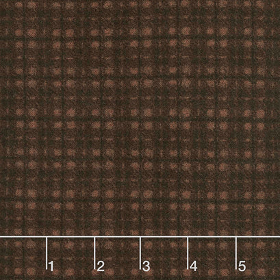 Woolies Flannel - Plaid Espresso Yardage