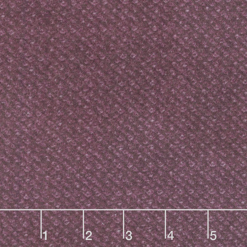 Woolies Flannel - Poodle Boucle Deep Berry Yardage