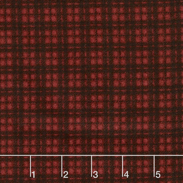 Woolies Flannel - Red Plaid Yardage