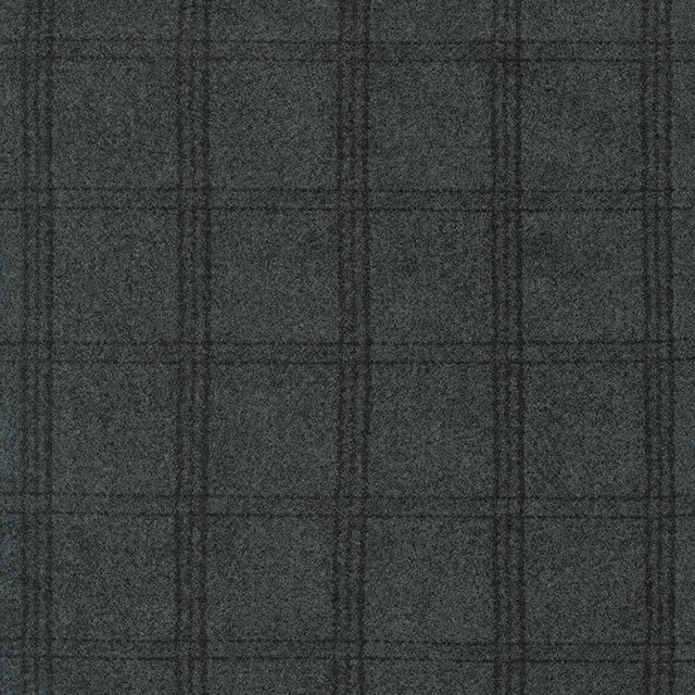 Woolies Flannel - Tartan Grid Charcoal Yardage Primary Image
