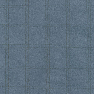 Woolies Flannel - Tartan Grid Navy Yardage