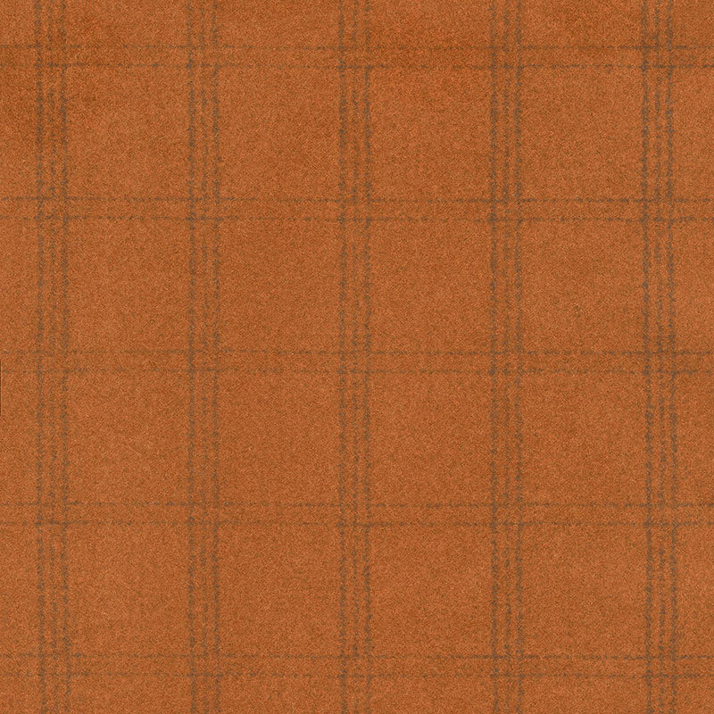 Woolies Flannel - Tartan Grid Orange Yardage Primary Image