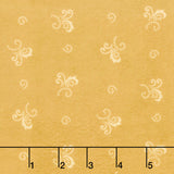 Woolies Heritage Flannel - Little Fancy Yellow Yardage