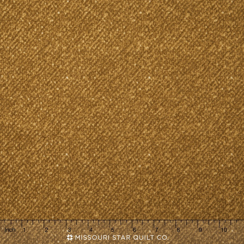 Woolies II Flannel - Nubby Tweed Golden Yardage