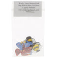 Wooly Trees Button Pack - May Birds & Bees