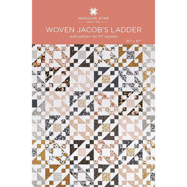 Woven Jacob's Ladder Quilt Pattern by Missouri Star