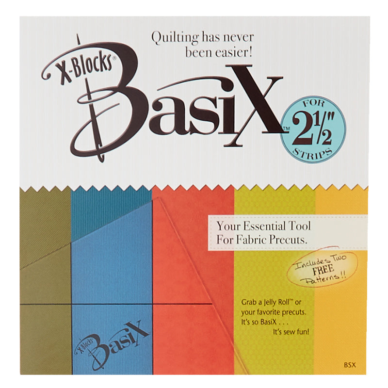 X-Blocks Basix Template for 2.5" Strips Alternative View #1