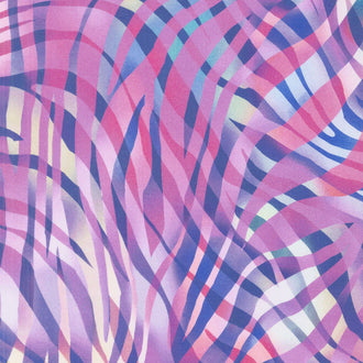 Zebra Skins - Purple Digitally Printed 108" Wide Backing