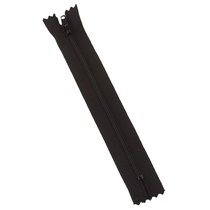 Zipper 6" - Black Primary Image