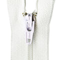 Zipper 6" - White