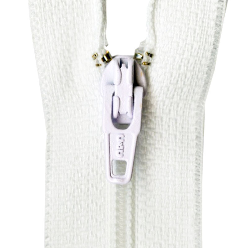 Zipper 6" - White Alternative View #1
