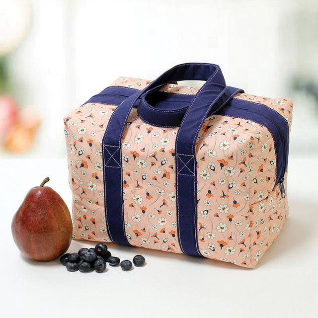 Insulated Lunchbox Sewing Kit - Gray Zipper - June Tailor