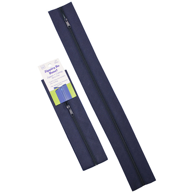 Zippity-Do Done! 18" Zipper + Casing All-In-One Zipper - Navy Primary Image