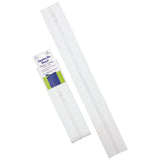 Zippity-Do Done! 18" Zipper + Casing All-In-One Zipper - White Primary Image