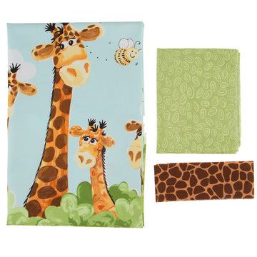 Zoe the Giraffe Easy Burrito Pillowcase Kit